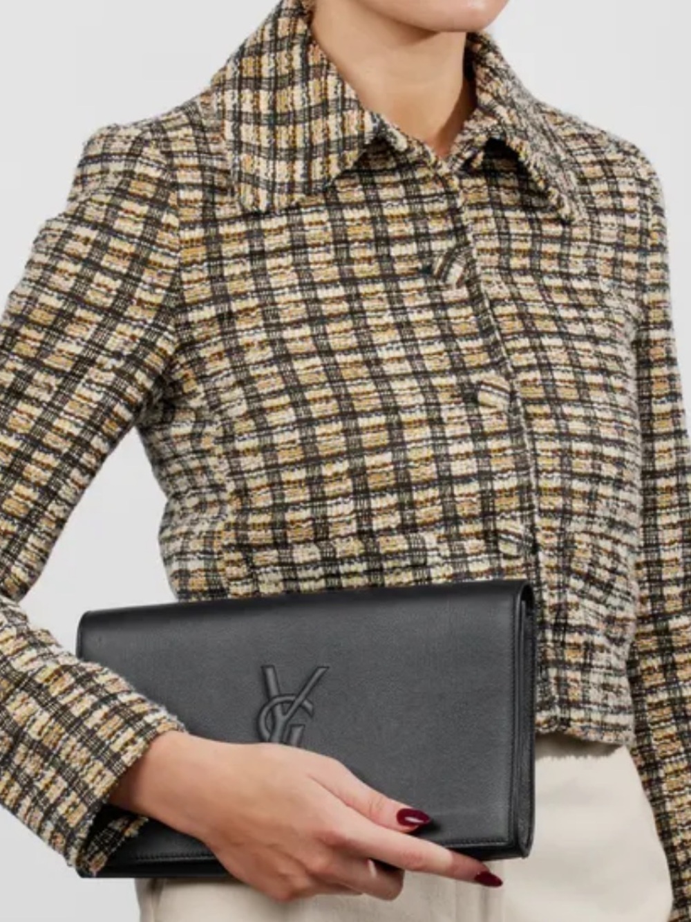 Saint Laurent Belle Du Jour Clutch